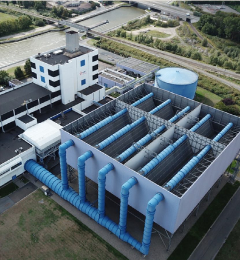 Het ontwerpplatform van SPG Dry Cooling